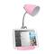 LimeLights 18.5" Gooseneck Organizer Desk Lamp with Tablet Stand